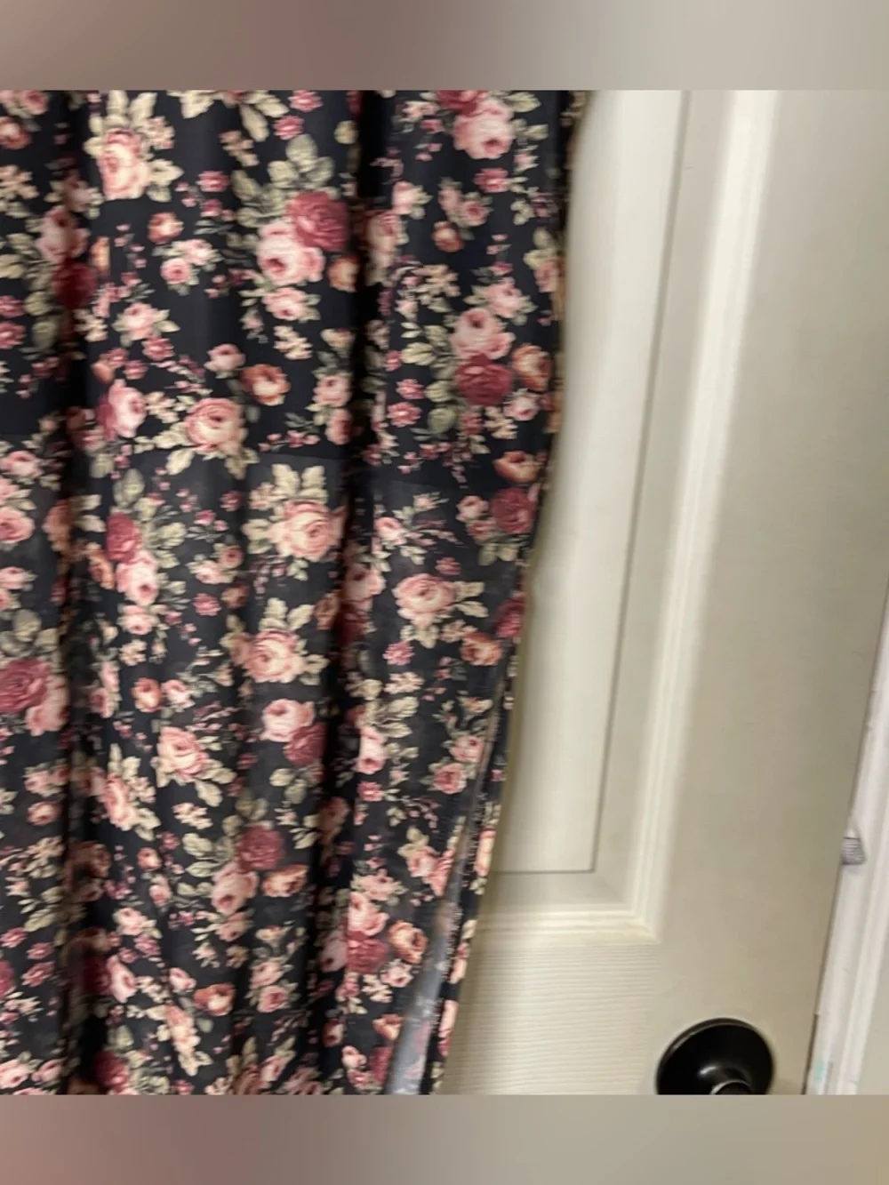Torrid Womens Floral Multi Color Mesh Maxi Skirt Sz 1 - Picture 7 of 9